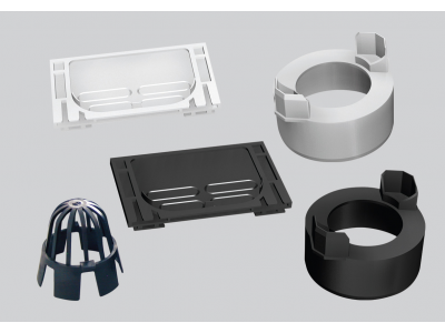 Sada (2 čelá, odtok, sitko)  čierna